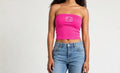 Cancer Zodiac Astrology Symbol Rhinestone Tube Top