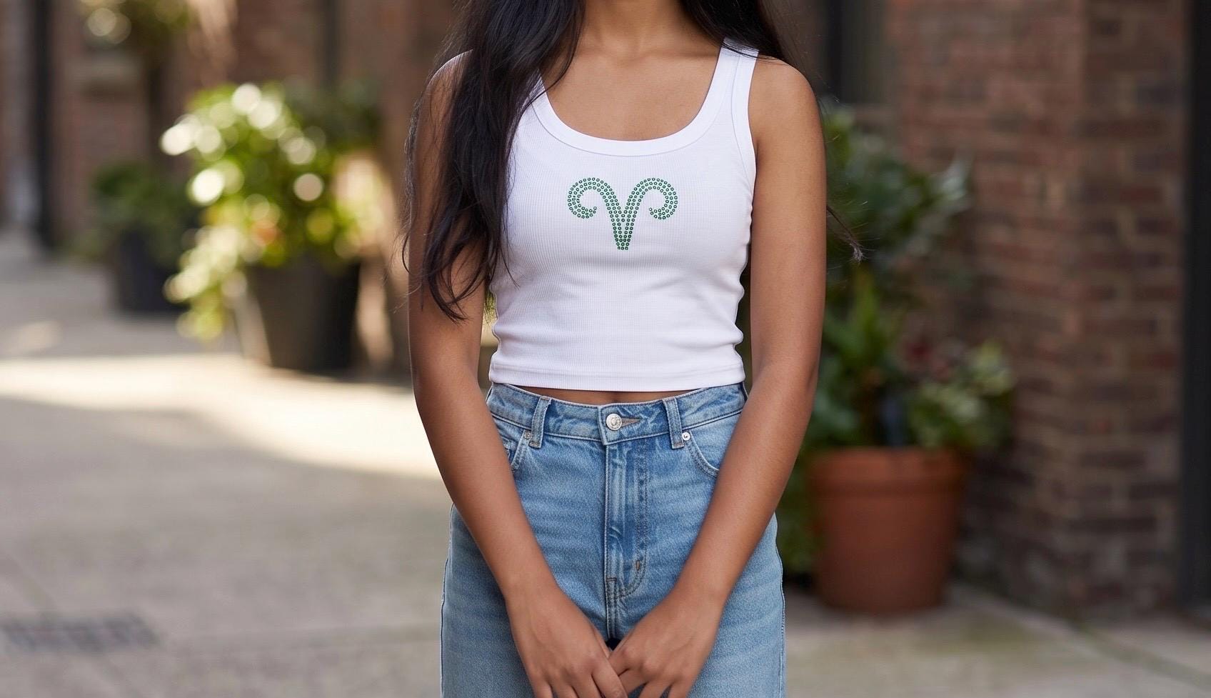 All Zodiacs Rhinestone Tank Top | Astrology Horoscope Shirt | Custom Sign Apparel